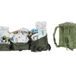 KIT DE PRIMEROS AUXILIOS DEL BATALLÓN MILITAR